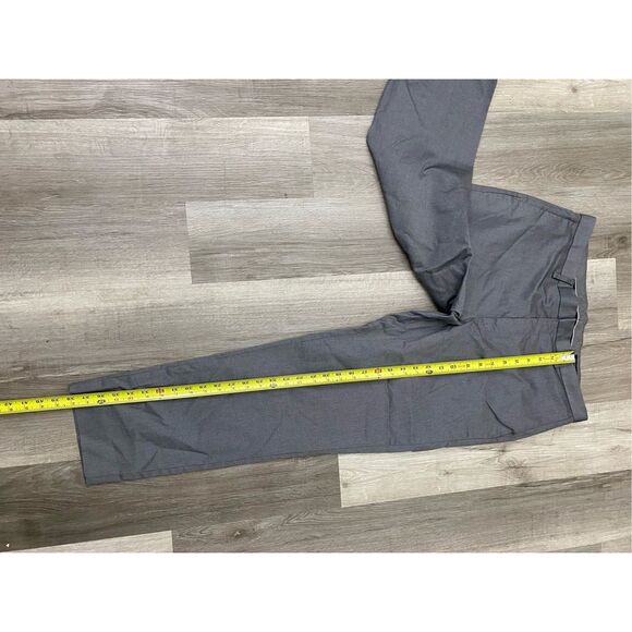 Banana Republic Slim Fit Gray Dot Chino Pants, Men's Size 33 x 30 - Picture 2 of 9